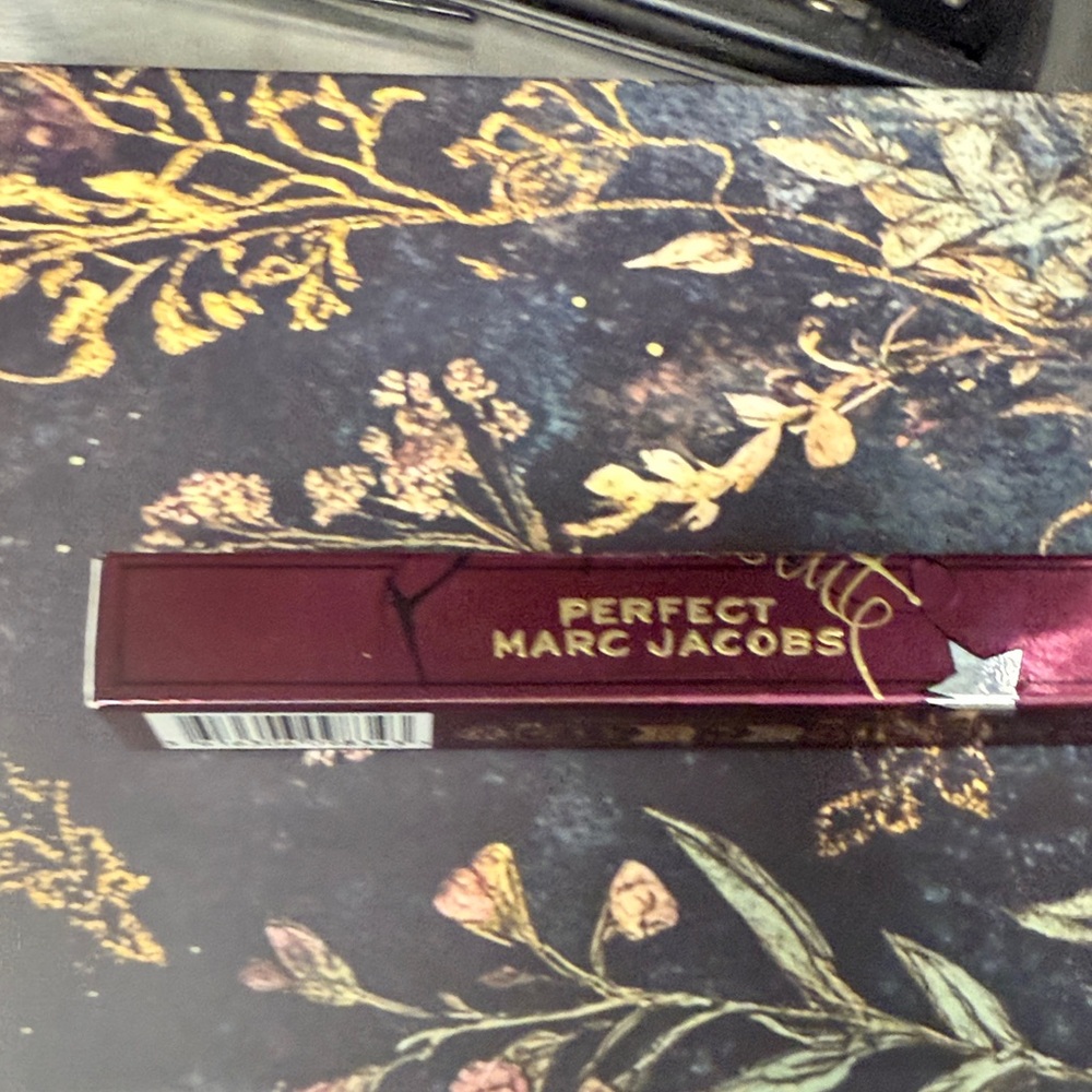 Marc Jacobs Perfect Burgundy and Gold Coffee Table Book